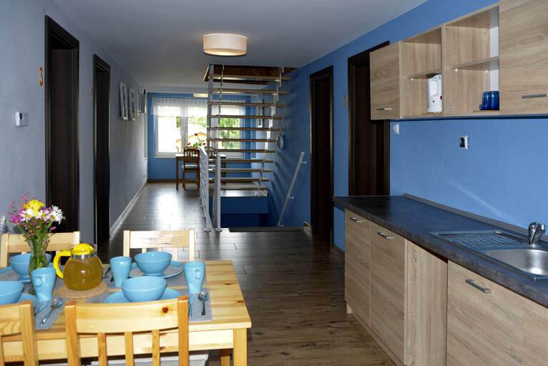 Część wspólna – obiekt Jurkowo, nocleg w Rowach