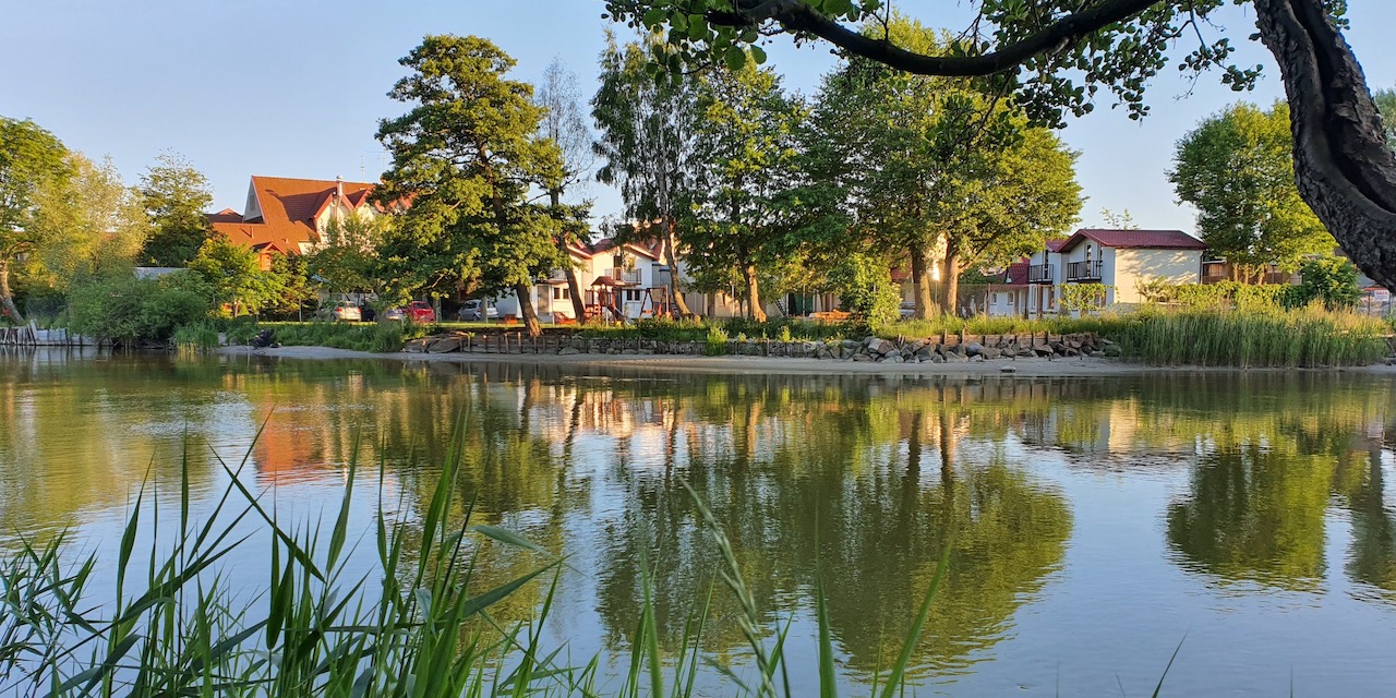 Rowy nad Rzeką Łupawą